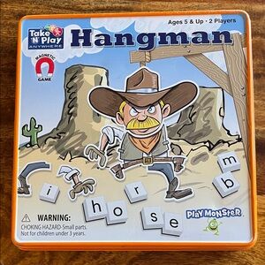 Magnetic Car Hangman Game